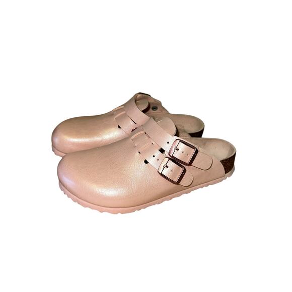 Birkenstock Kay Kids Graceful Light Rose Clogs - Picture 1 of 9